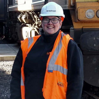 Picture of Helen Gander - Train Manager (Driver), GBRailfreight